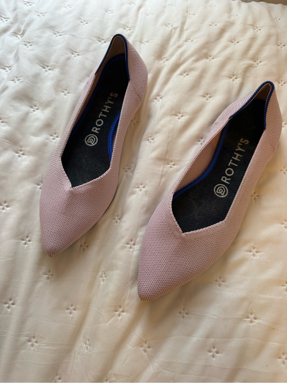 Pink Rothy's Flats - The Point